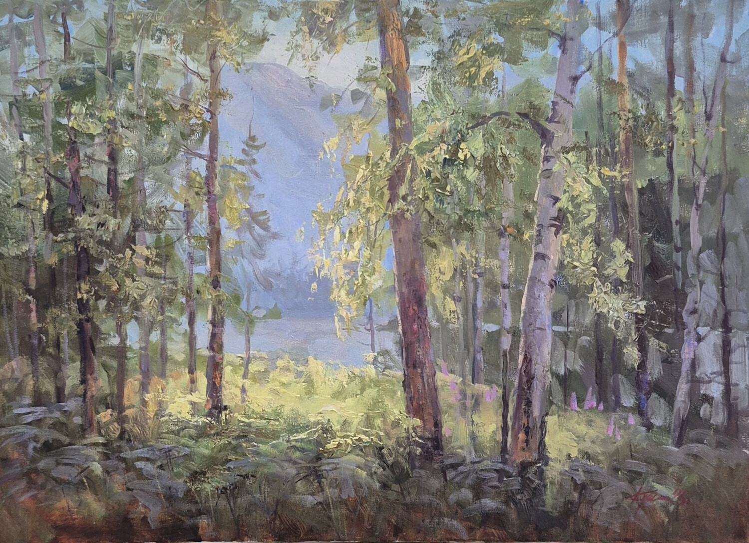 Солнце в лесу